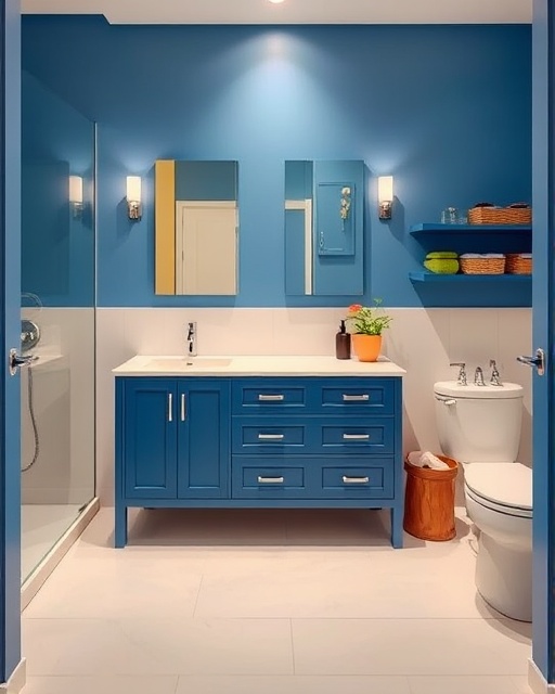 Cesur Mavi Banyo İlham