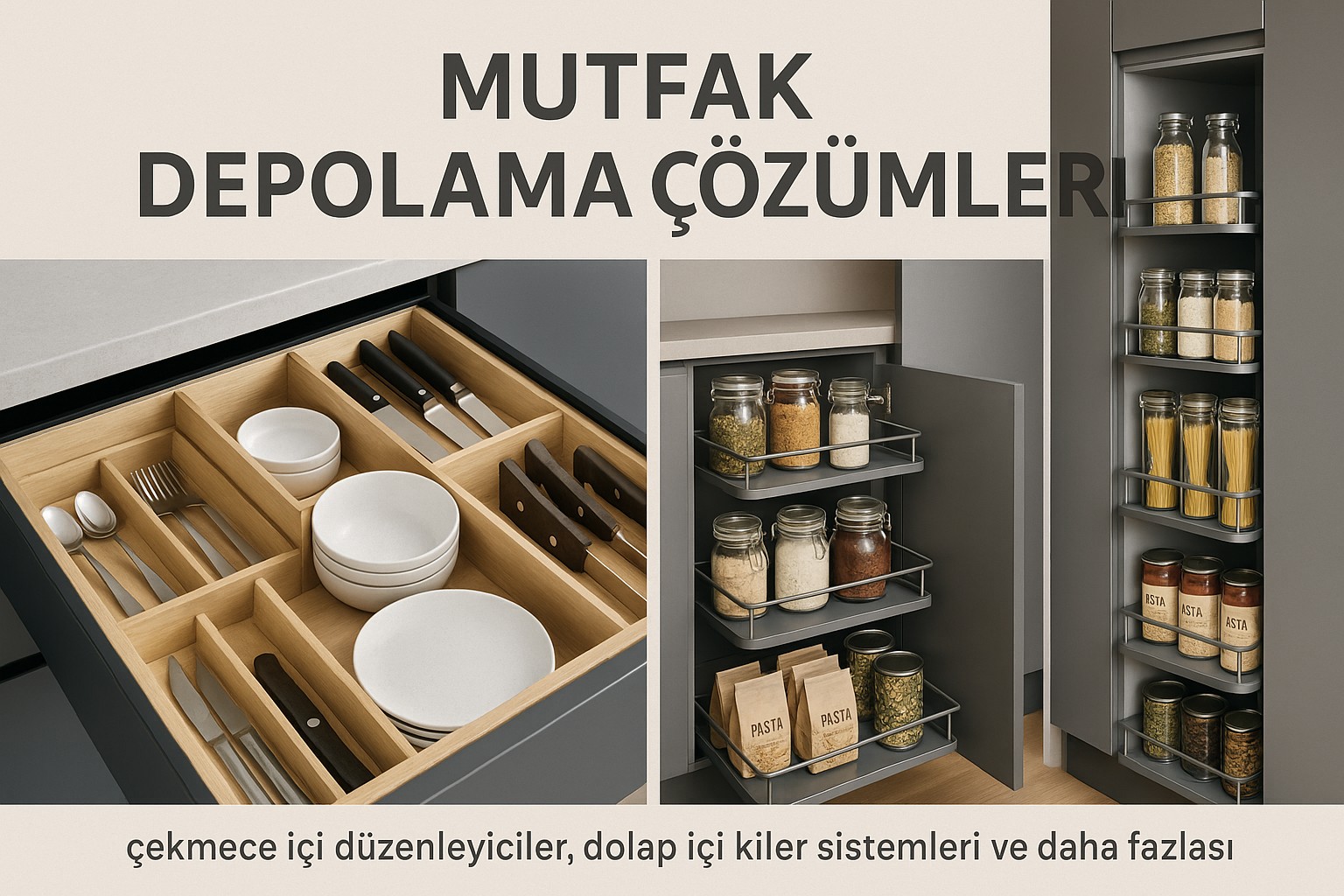 Küçük Mutfaklar İçin Akıllı Depolama Çözümleri